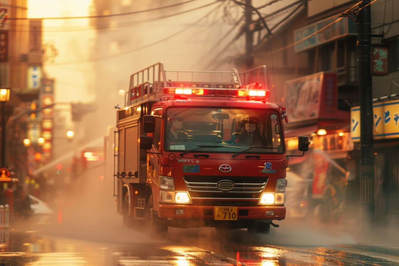 日本の消防車